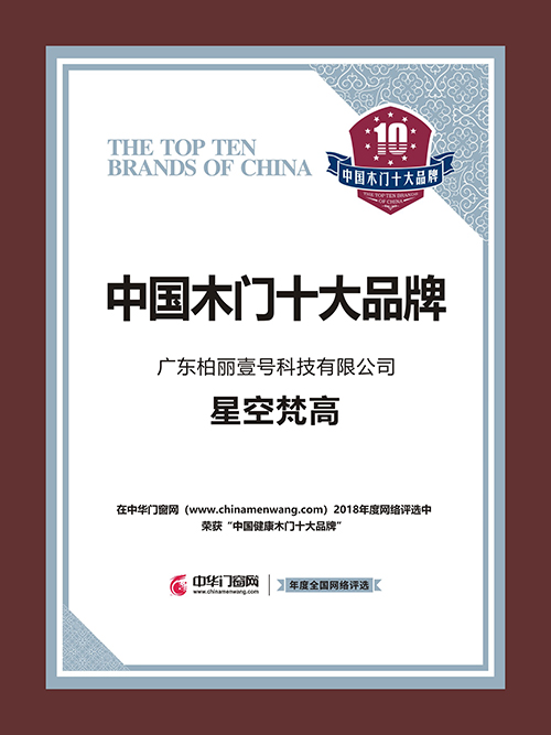 星空梵高木門,星空梵高木門特點