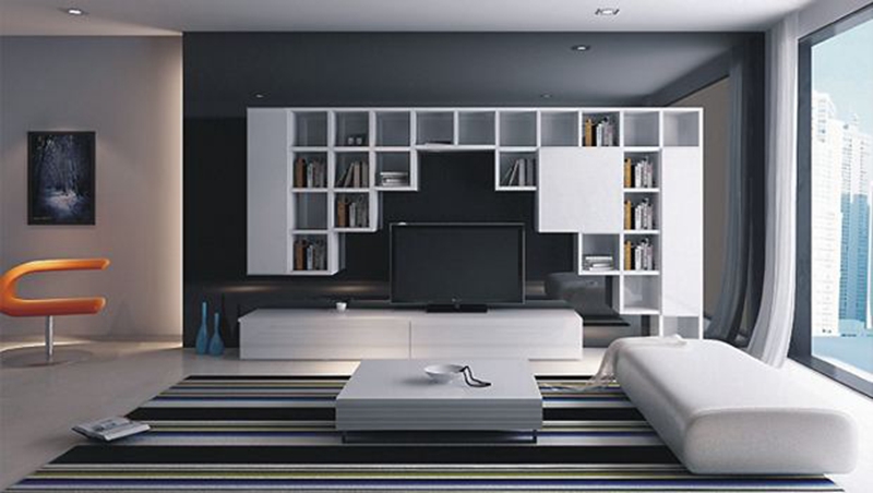 定制電視柜,星空梵高全屋定制