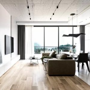 “純色系”打造74㎡輕松、舒適小窩 “純色系”打造74㎡輕松、舒適小窩