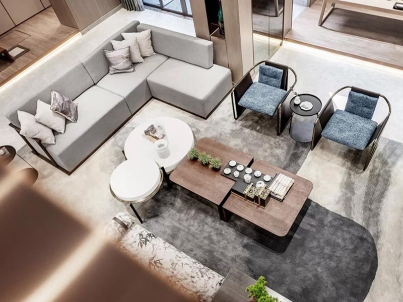 輕奢·新中式風格全屋定制,星空梵高全屋定制