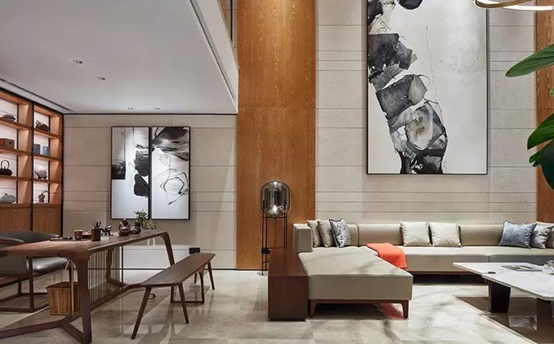 輕奢·新中式風格全屋定制,星空梵高全屋定制