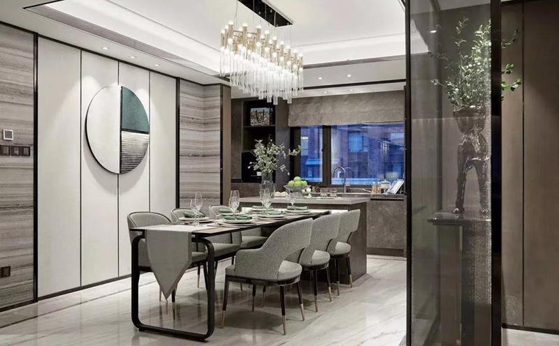 輕奢·新中式風格全屋定制,星空梵高全屋定制