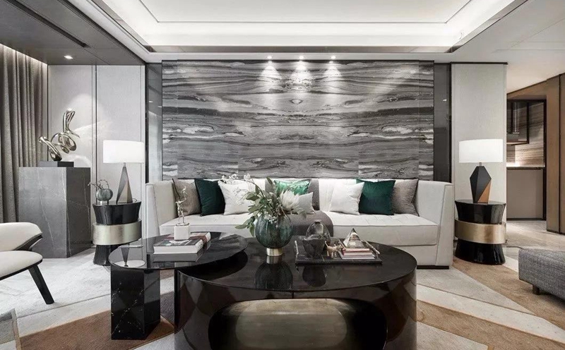 輕奢·新中式風格全屋定制,星空梵高全屋定制