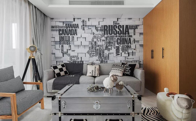 北歐風格全屋定制,星空梵高全屋定制