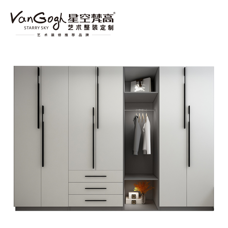 整體定制衣柜 梅爾海辛·羊脂白衣柜 整體定制衣柜 梅爾海辛·羊脂白衣柜